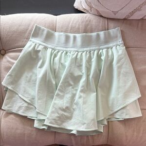 Lululemon Athletica Light Green Skater Skirt